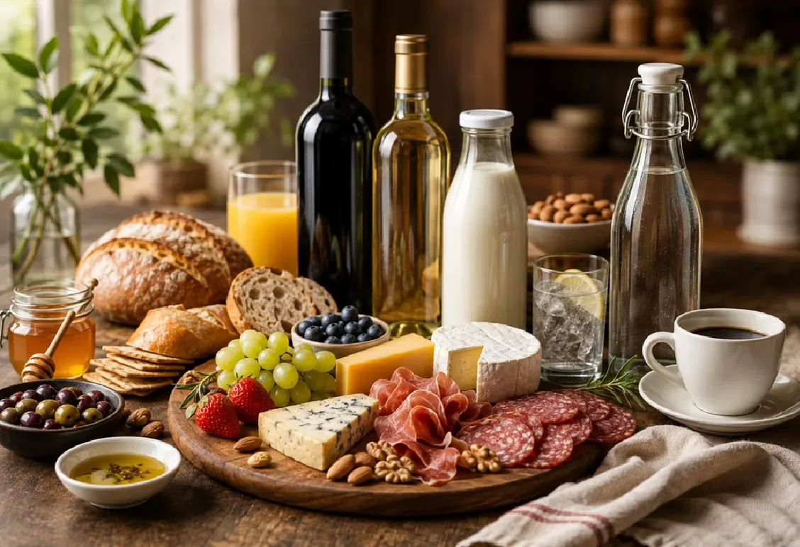 Premium food and beverages